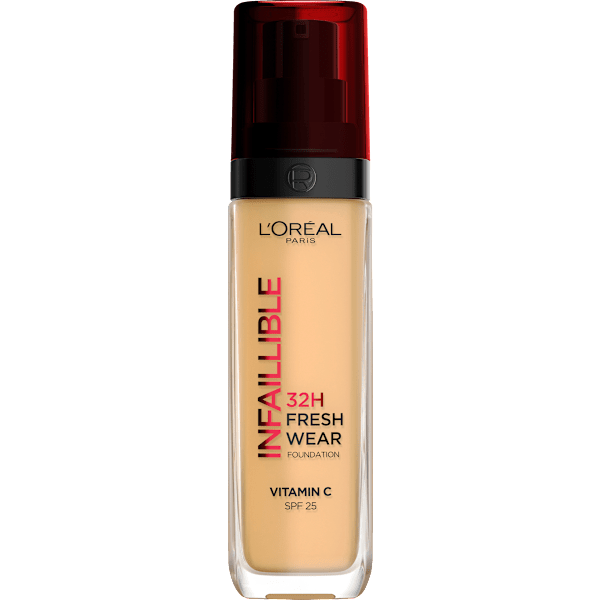 Foundation Infaillible 32h Fresh Wear 140 Golden Beige, LSF 25 L'ORÉAL PARiS