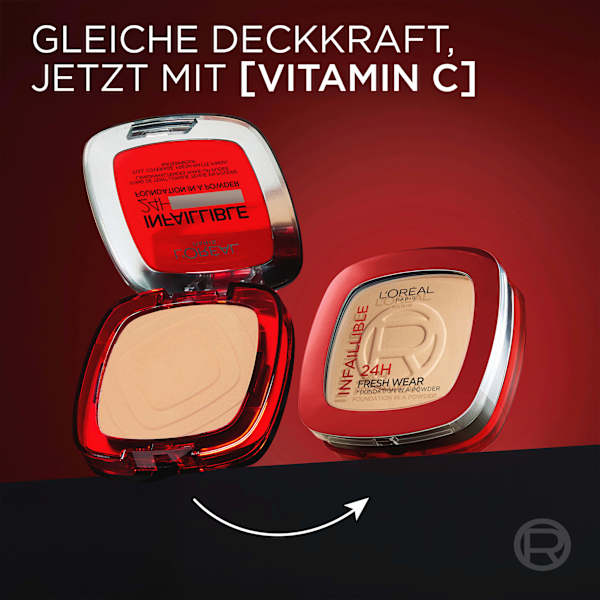 Foundation Puder Infaillible 24H Fresh Wear 330 Hazelnut L'ORÉAL PARiS