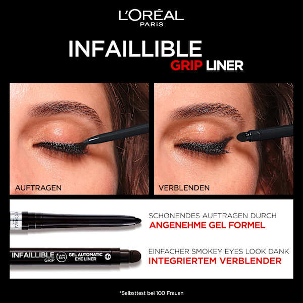 Gel Eyeliner Infaillible Automatic 04 Brown Denim L'ORÉAL PARiS