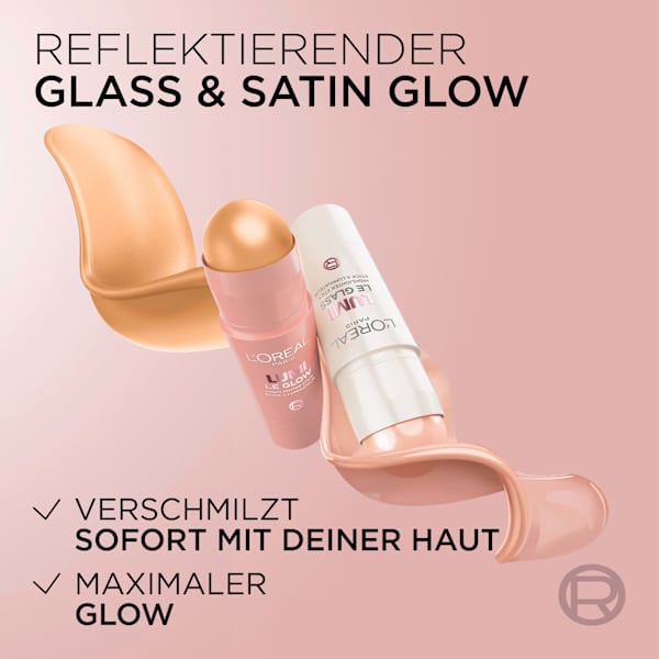 Highlighter Stick Lumi Le Glass 620 Pink Ballet L'ORÉAL PARiS