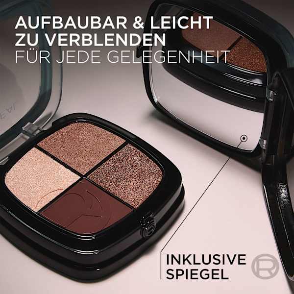 Lidschatten Palette Rendez-Vous Couleur, Eye & Cheek Quad, Autumn à Montmartre L'ORÉAL PARiS