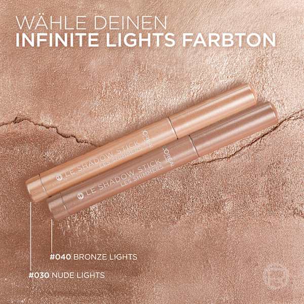 Lidschatten Stick Le Shadow 030 Nude Lights L'ORÉAL PARiS
