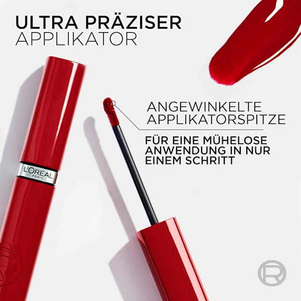 Lippenstift Infaillible Laque Resistance 16H 420 Rouge Paris L'ORÉAL PARiS