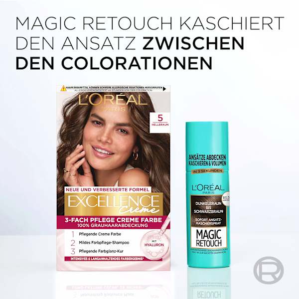 Ansatzspray Schwarz L'ORÉAL PARiS MAGIC RETOUCH