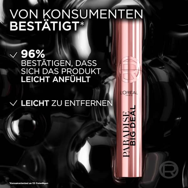 Mascara Paradise Big Deal Schwarz L'ORÉAL PARiS