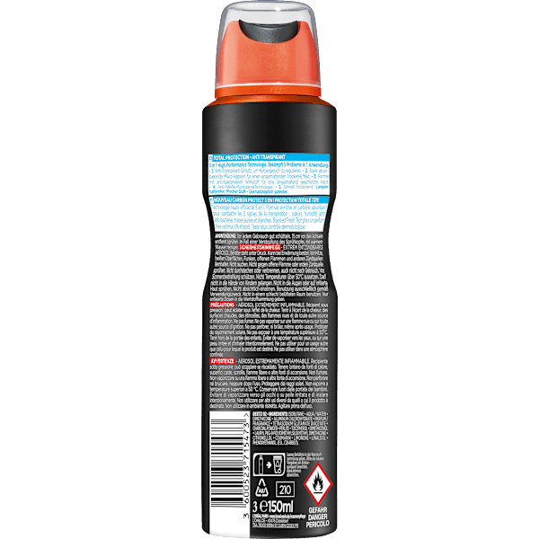 Antitranspirant Deospray Carbon Protect 5in1 L'ORÉAL PARiS MEN EXPERT