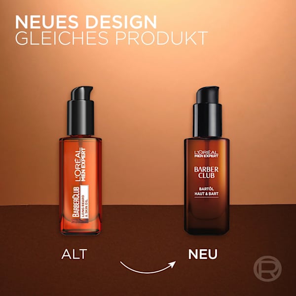 Bartöl Barber Club Bartpflege mit Zedernholzöl L'ORÉAL PARiS MEN EXPERT