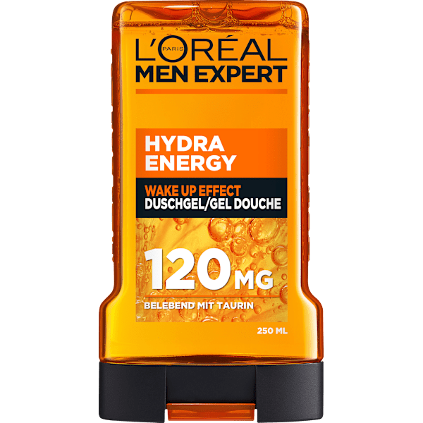 Duschgel Hydra Energy mit Taurin, Aufwach-Kick L'ORÉAL PARiS MEN EXPERT