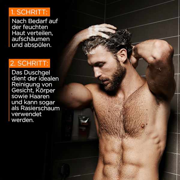 Duschgel Hydra Energy mit Taurin, Aufwach-Kick L'ORÉAL PARiS MEN EXPERT
