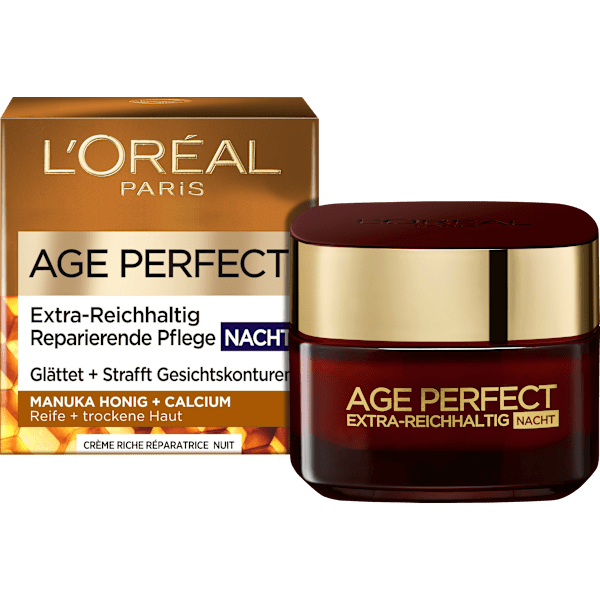 Nachtcreme AGE PERFECT Extra Reichhaltig Manuka Honig L'ORÉAL PARiS
