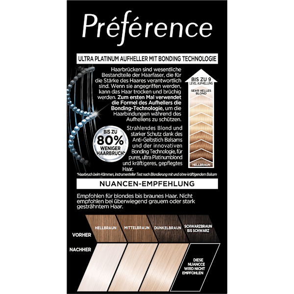 Haare Aufheller 9L Ultra Platinum L'ORÉAL PARiS PRÉFÉRENCE