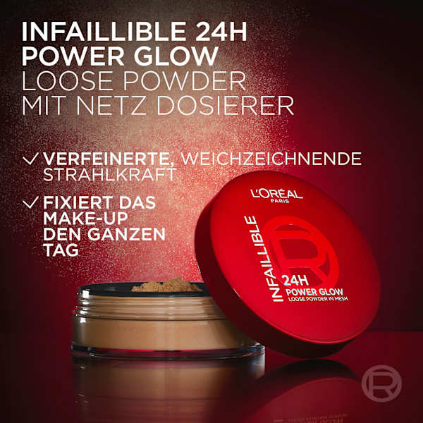 Puder Infaillible 24H Power Glow in Mesh Medium L'ORÉAL PARiS