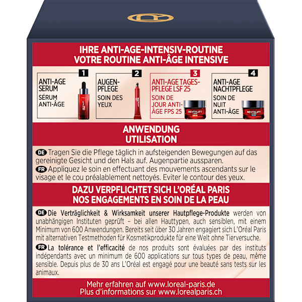 Anti Age Gesichtscreme Revitalift Laser X3 LSF 25 L'ORÉAL PARiS REVITALIFT