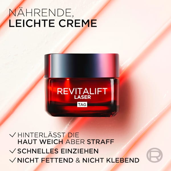 Anti-Aging Laser Gesichtscreme mit Pro-Retinol, Hyaluronsäure und Vitamin C L'ORÉAL PARiS REVITALIFT