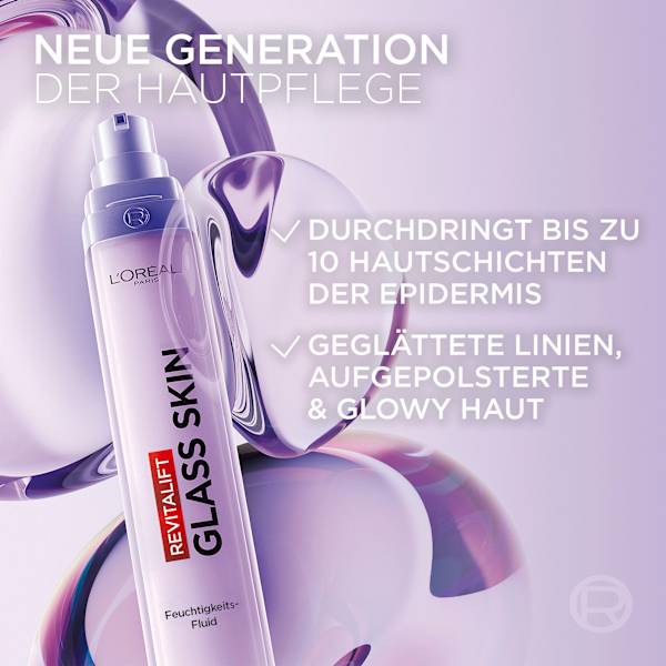 Feuchtigkeitsfluid Glass Skin L'ORÉAL PARiS REVITALIFT