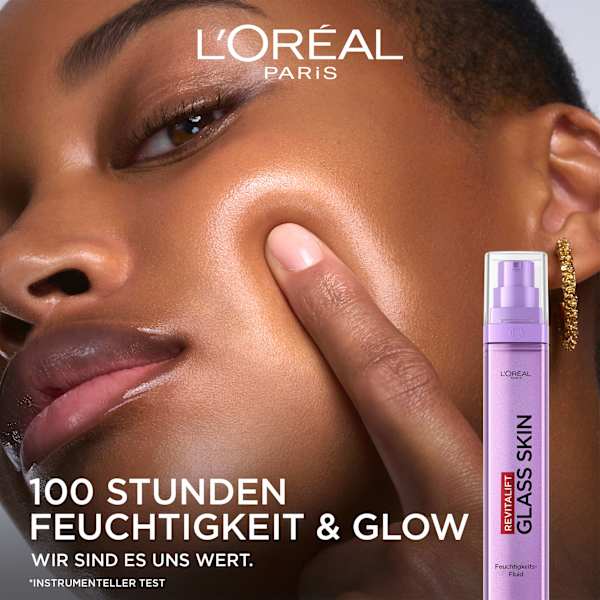 Feuchtigkeitsfluid Glass Skin L'ORÉAL PARiS REVITALIFT