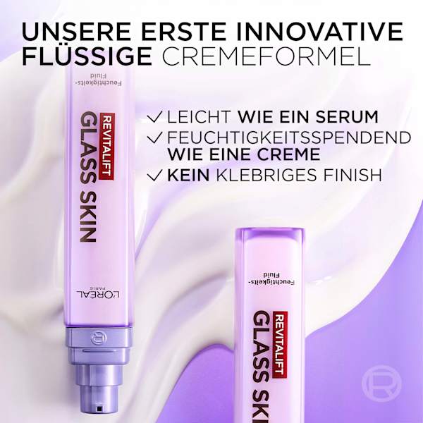 Feuchtigkeitsfluid Glass Skin L'ORÉAL PARiS REVITALIFT