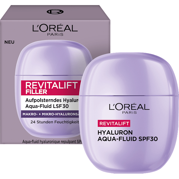 Gesichtscreme Hyaluron-Aqua-Fluid LSF 30 L'ORÉAL PARiS REVITALIFT