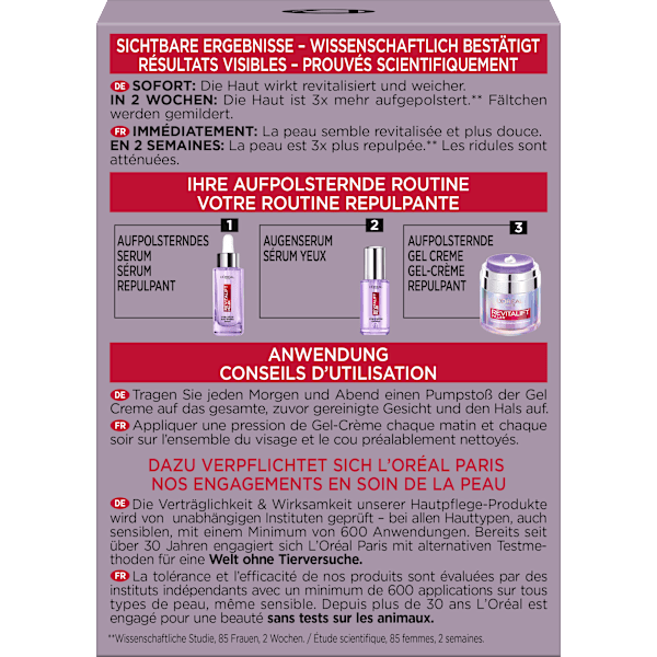 Gesichtsgel Revitalift Filler L'ORÉAL PARiS REVITALIFT