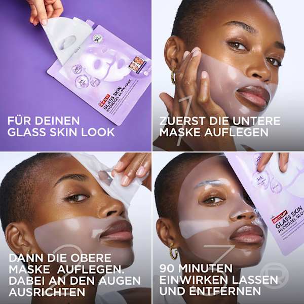 Gesichtsmaske Glass Skin Hydrogel Glow Mask L'ORÉAL PARiS REVITALIFT