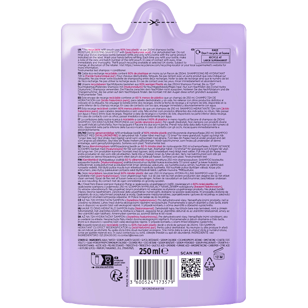Shampoo Hydra Hyaluronic Nachfüllpack L'ORÉAL PARiS