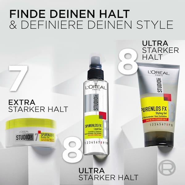 Haargel Spurenlos FX Ultra Starker Halt L'ORÉAL PARiS STUDIO LINE