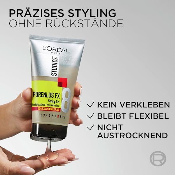 Haargel Spurenlos FX Ultra Starker Halt L'ORÉAL PARiS STUDIO LINE