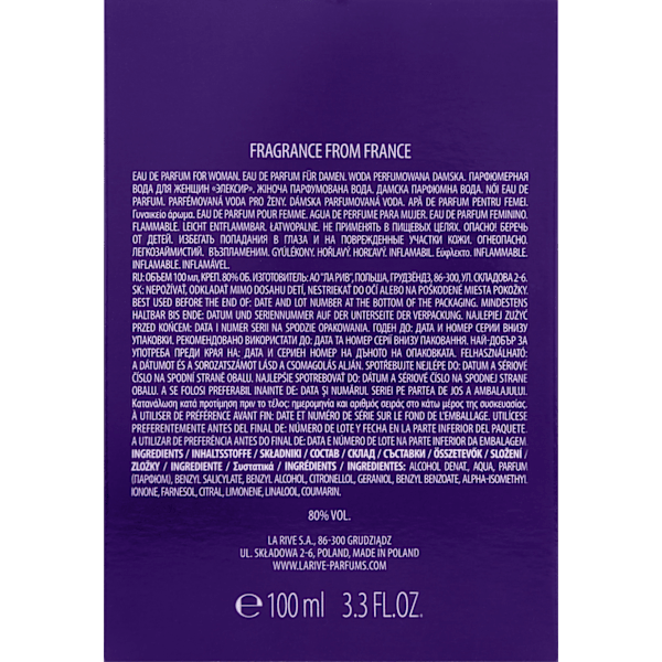 Elixir Eau de Parfum LA RIVE
