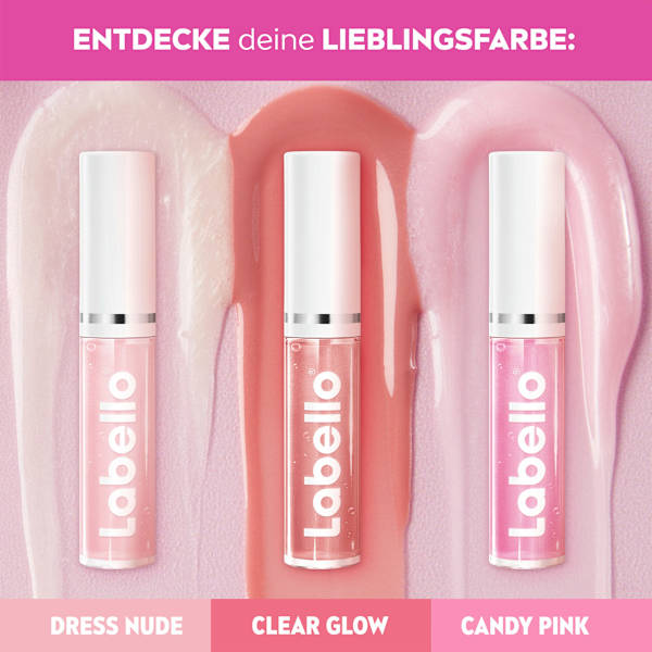 Lip Oil Clear Glossy Finish Clear Labello
