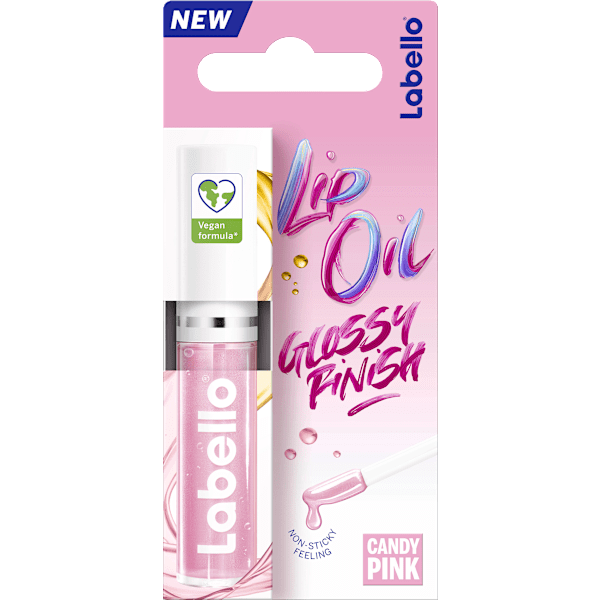 Lip Oil Glossy Finish Candy Pink Labello
