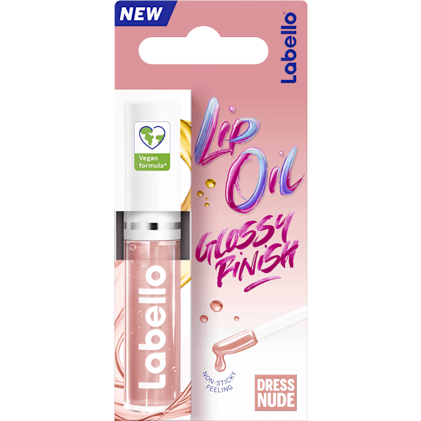 Lip Oil Glossy Finish Dress Nude Labello