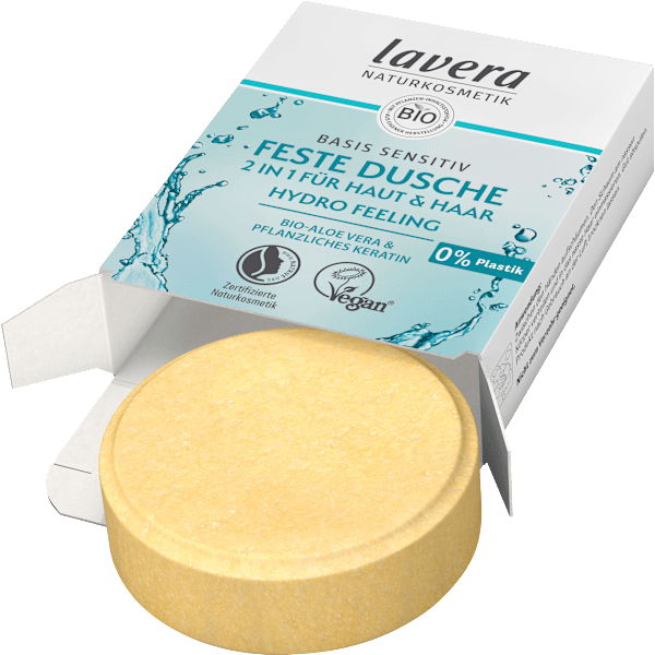 Feste Dusche 2in1 Hydro Feeling lavera NATURKOSMETIK