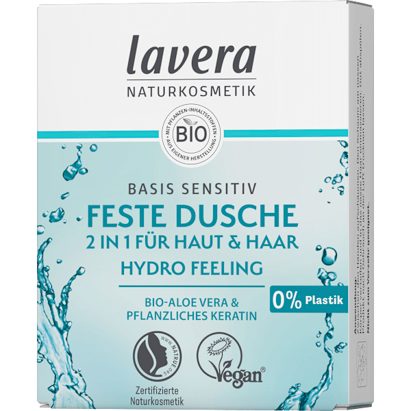 Feste Dusche 2in1 Hydro Feeling lavera NATURKOSMETIK