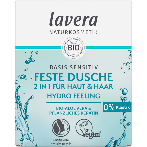 Feste Dusche 2in1 Hydro Feeling lavera NATURKOSMETIK