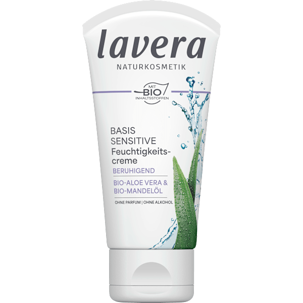 Gesichtscreme Basis Sensitiv beruhigend lavera NATURKOSMETIK