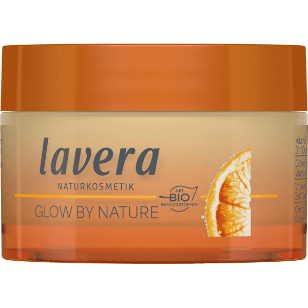 Gesichtscreme Glow By Nature Vitamin C 3in1 lavera NATURKOSMETIK