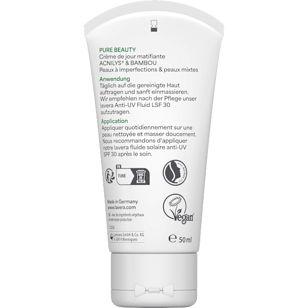 Gesichtscreme Pure Beauty lavera NATURKOSMETIK