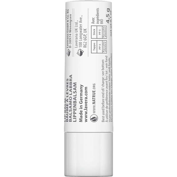 Lippenbalsam Basis Sensitiv lavera NATURKOSMETIK