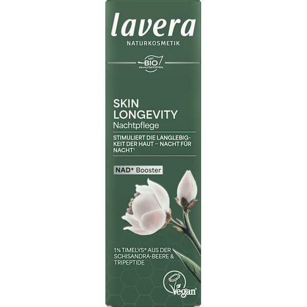 Nachtcreme Skin Longevity lavera NATURKOSMETIK