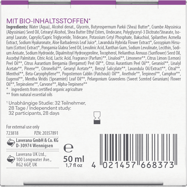Nachtcreme straffend lavera NATURKOSMETIK