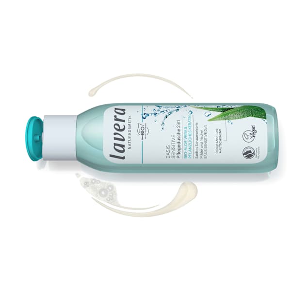 Pflegedusche Basis Sensitiv 2in1 lavera NATURKOSMETIK