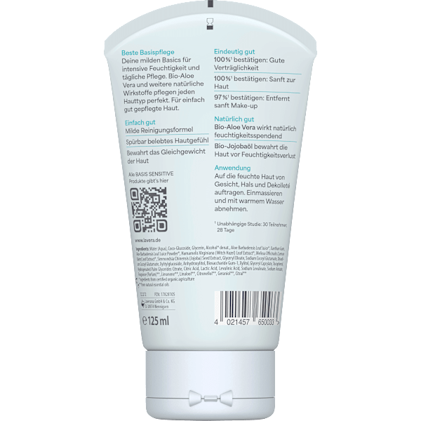 Waschgel Basis Sensitiv lavera NATURKOSMETIK
