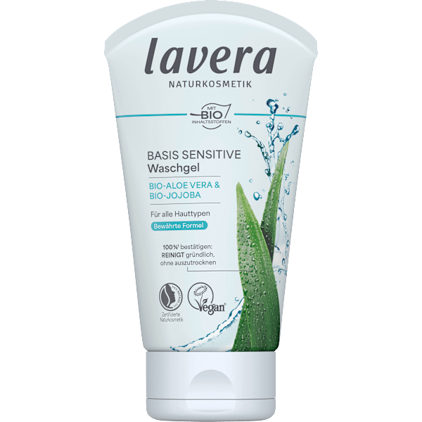 Waschgel Basis Sensitiv lavera NATURKOSMETIK