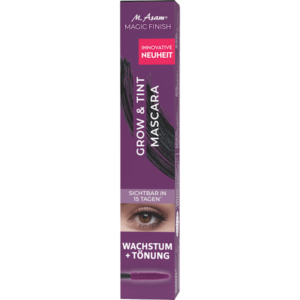 Mascara Grow & Tint Deep Black M. Asam