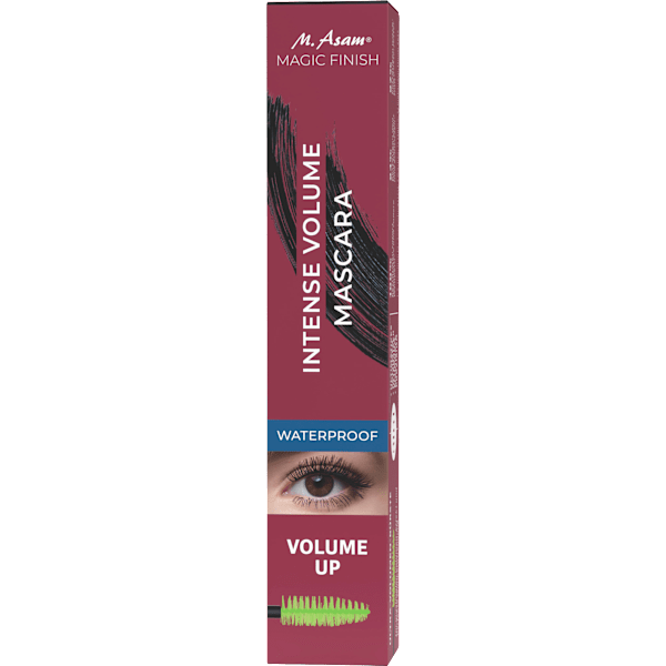 Mascara Intense Volume Waterproof Deep Black M. Asam