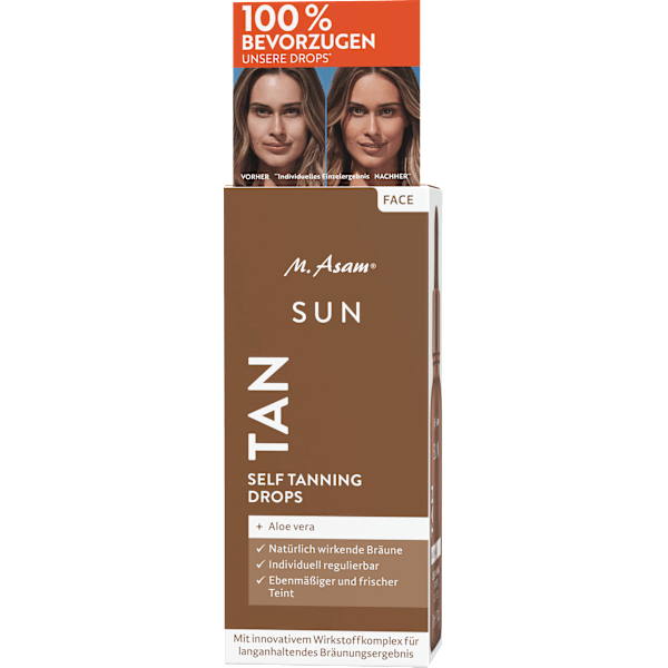 Selbstbräuner Konzentrat Gesicht tanning drops M. Asam