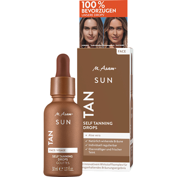 Selbstbräuner Konzentrat Gesicht tanning drops M. Asam