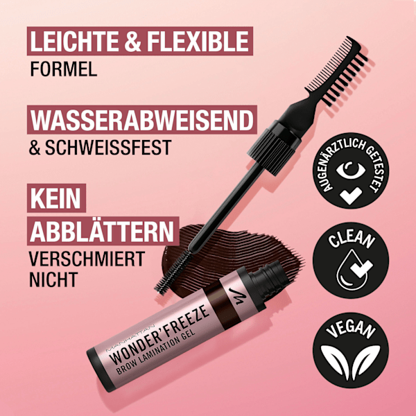 Augenbrauengel Wonder'Freeze 001 Clear MANHATTAN Cosmetics