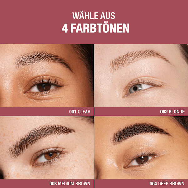Augenbrauengel Wonder'Freeze 001 Clear MANHATTAN Cosmetics