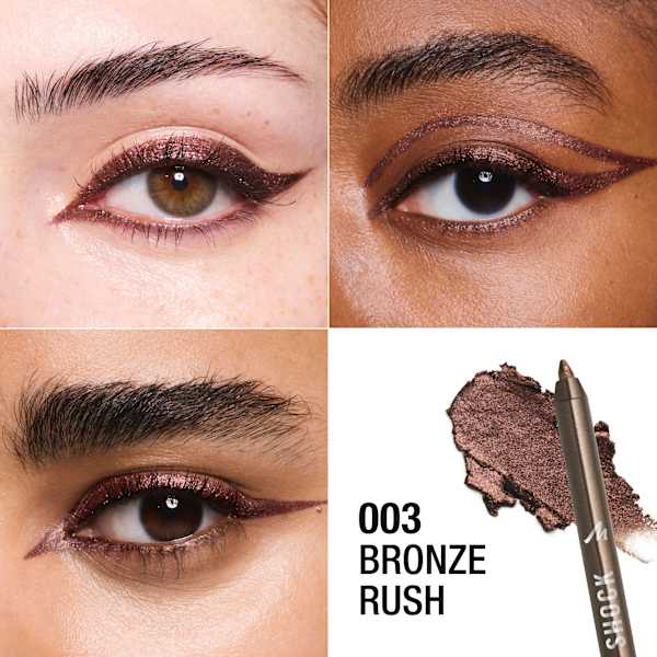 Eyeliner Volume Up Shimmer Shock 003 Bronze Rush MANHATTAN Cosmetics